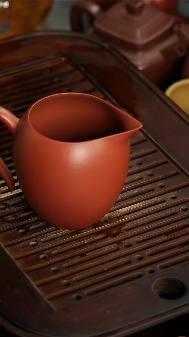 茶壶紫砂宜兴紫砂美人肩公道杯