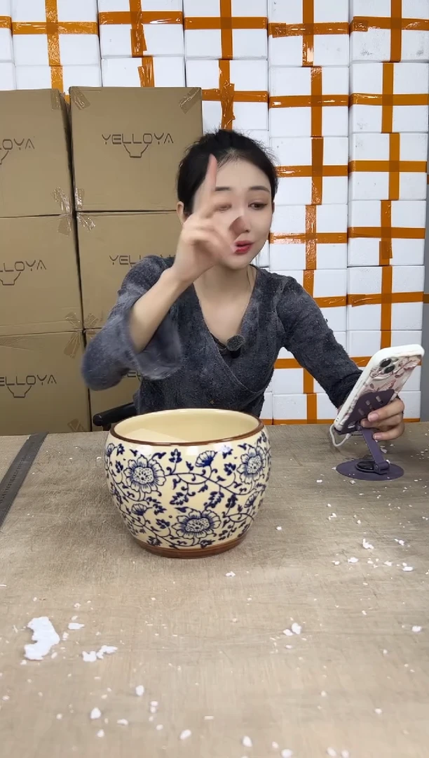 苹果青花瓷小号16x12