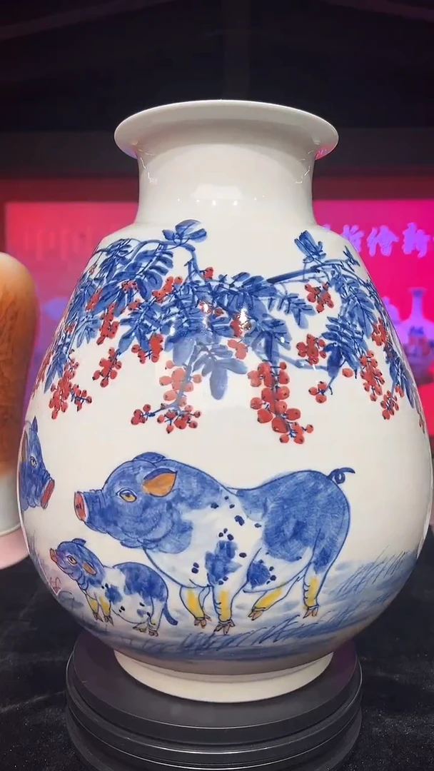 其他瓷崔景哲-瓷器-C大-富贵吉祥