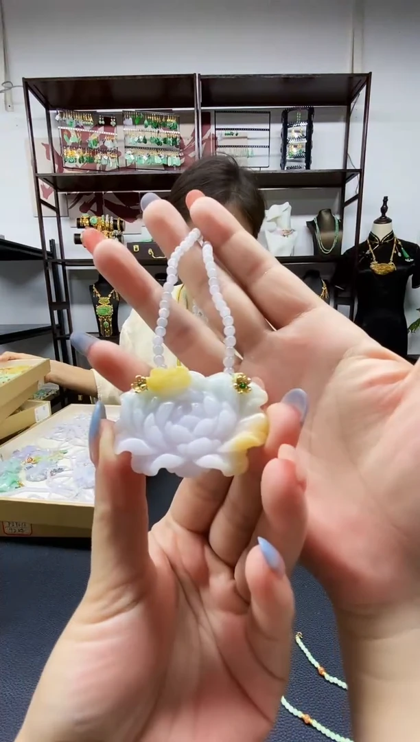 颈饰未镶嵌翡翠翡翠吊坠