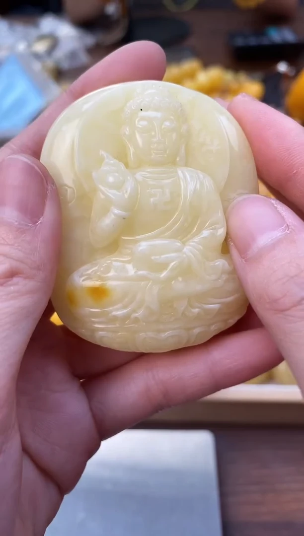 裸石琥珀未镶嵌天然琥珀蜜蜡