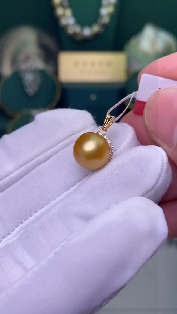 【闪购商品】海水珍珠颈饰银S925镶嵌11-12