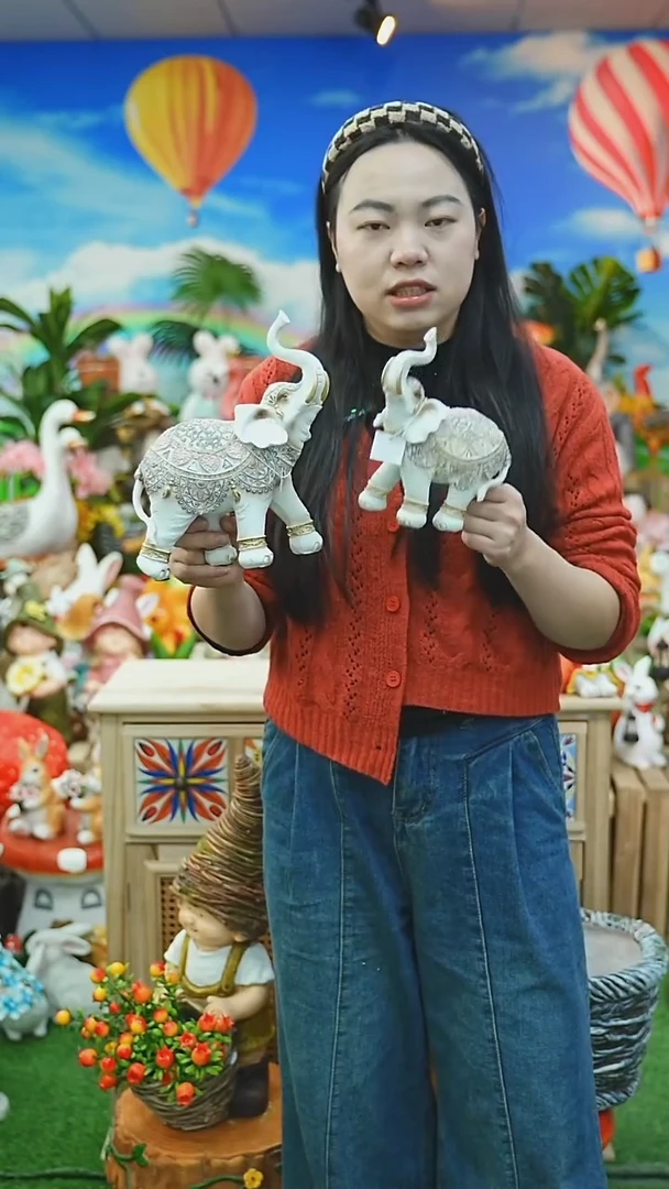 【闪购商品】红陶花园庭院摆件&00&