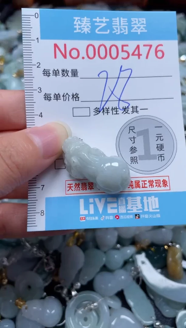 颈饰未镶嵌翡翠5476