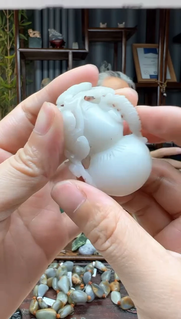 【闪购商品】和田玉颈饰未镶嵌吊坠  42克