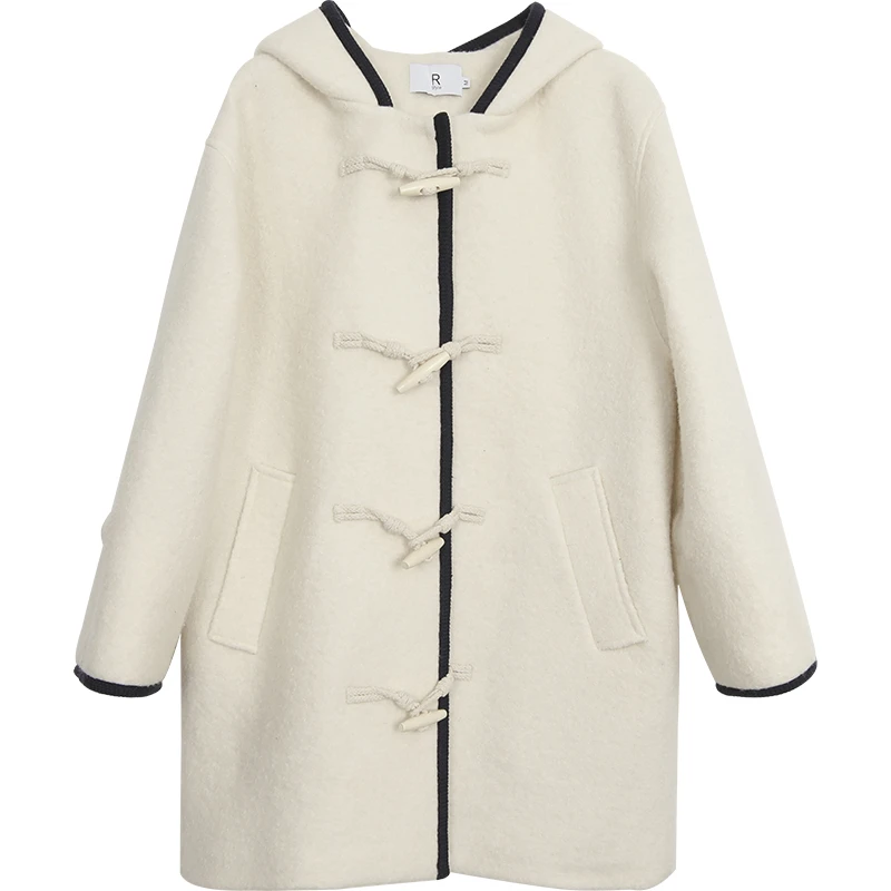 【倪子清仓】HC毛呢外套243J3603