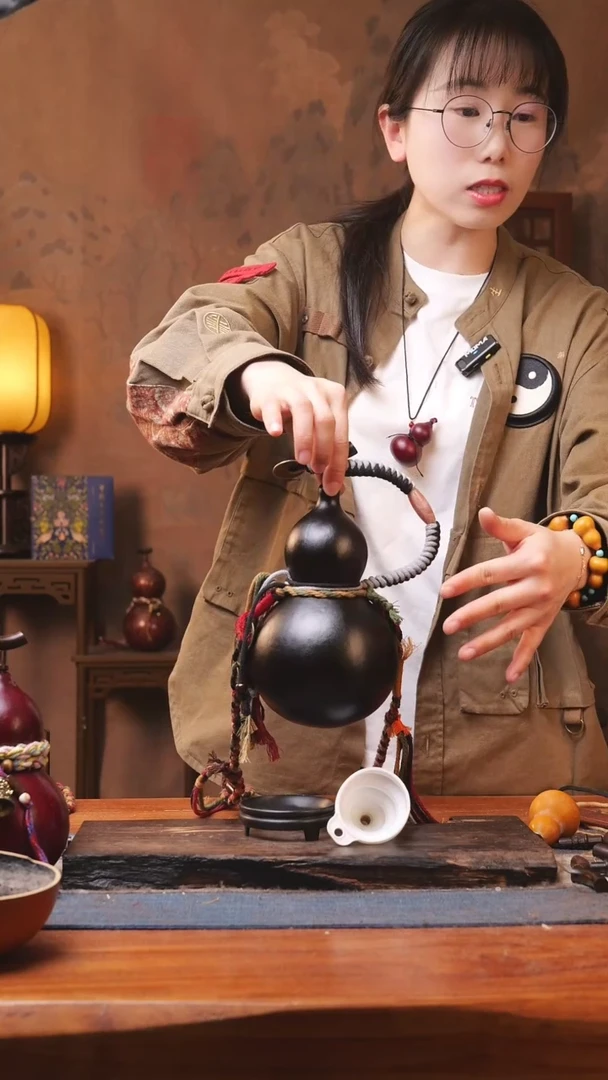 【闪购商品】106号精品大漆葫芦防腐防渗装水茶酒