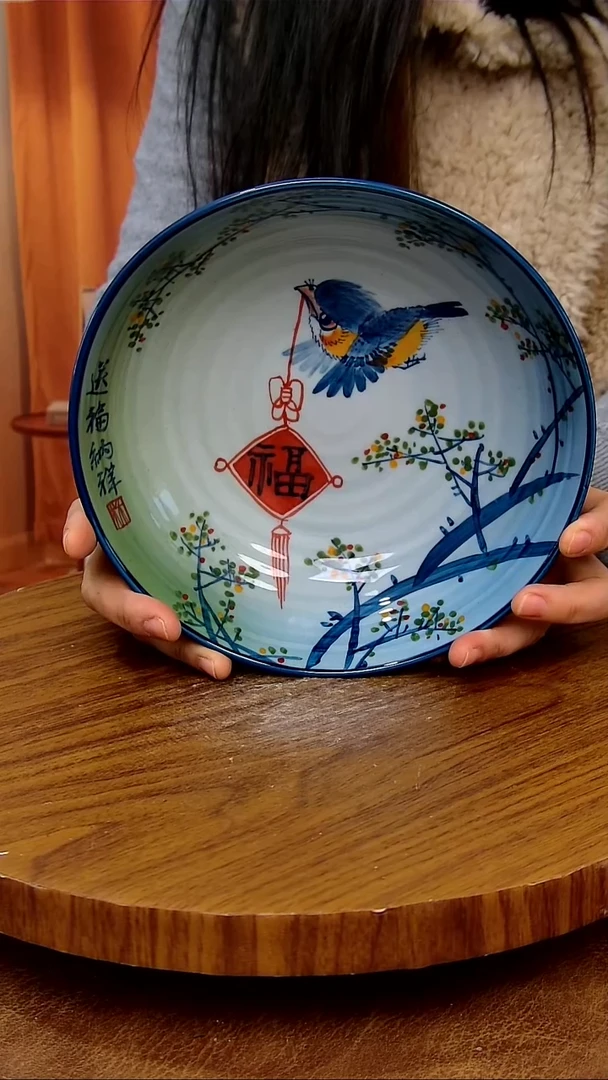 杯子陶景德镇手工手绘釉下彩陶瓷