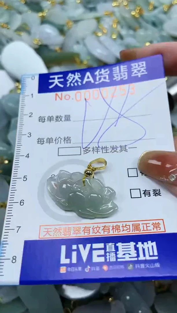 颈饰未镶嵌翡翠天然A货翡翠