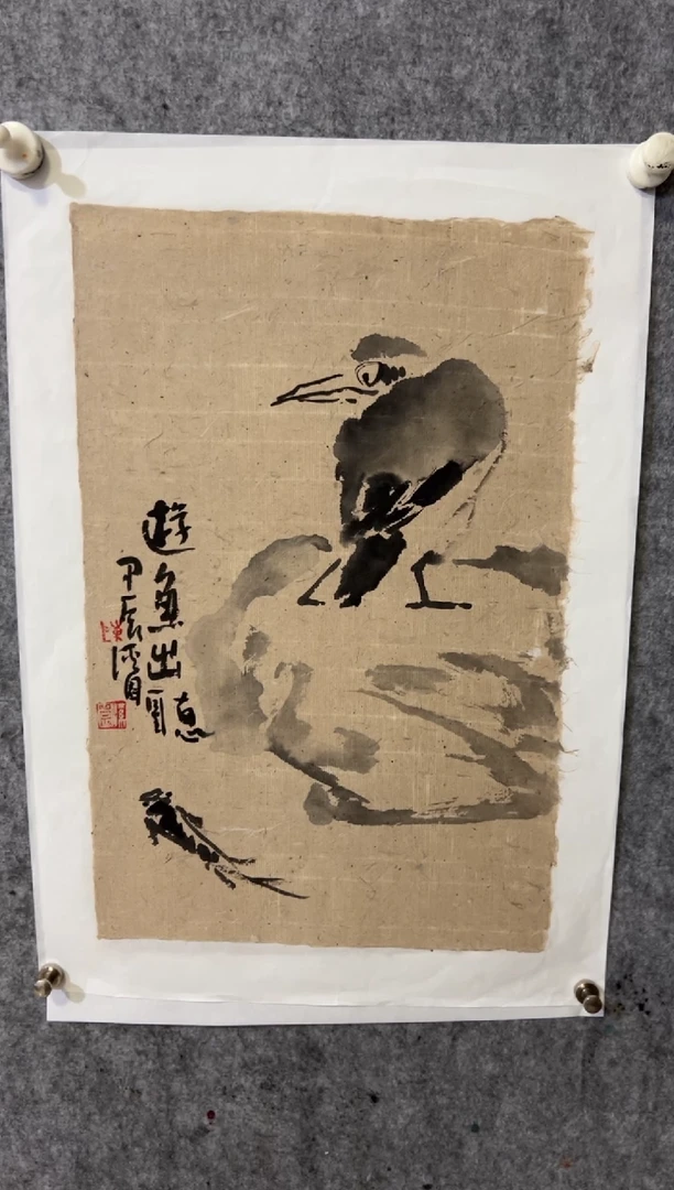 【闪购商品】国画花鸟作品写意花鸟