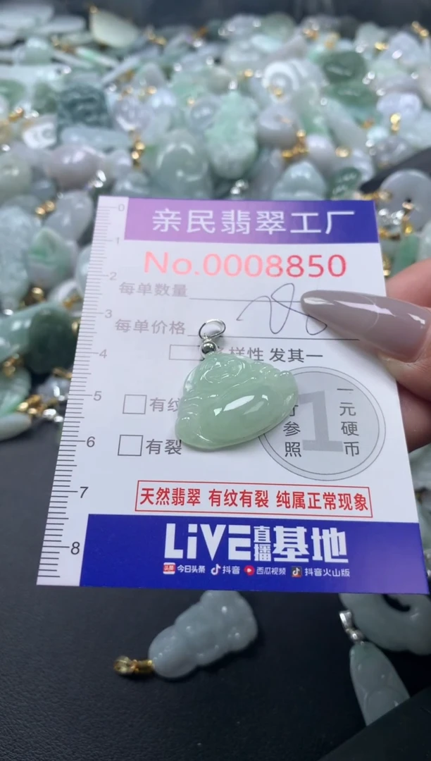 颈饰未镶嵌翡翠8850