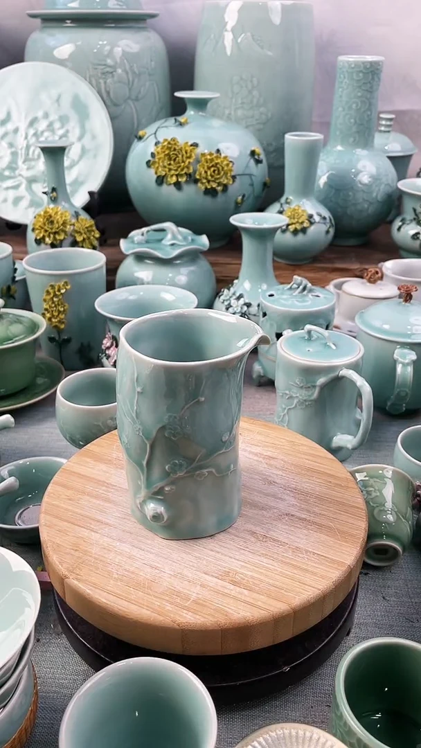 【闪购商品】特价 微瑕 慧仙青瓷