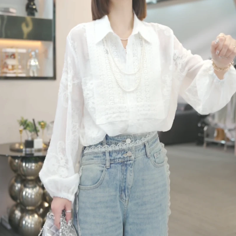 【情投意合】2025早春新款时尚休闲气质轻奢衬衣LK2501521