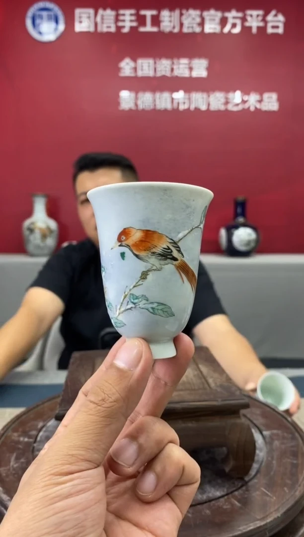 摆件d939景德镇瓷器一件