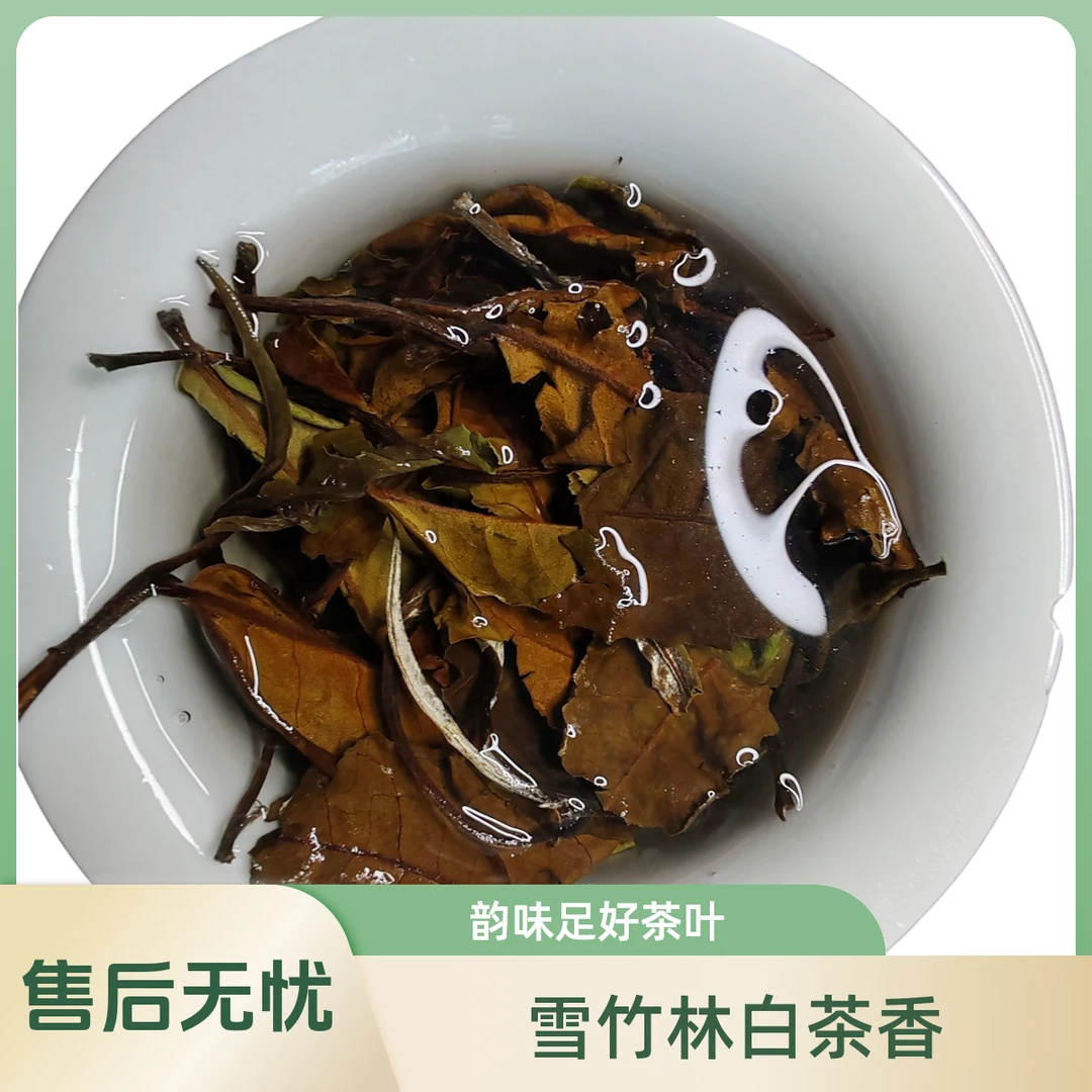 【雪竹林】云南临沧高山古树兰花桂花蜜香耐泡生津韵味足浓香白茶