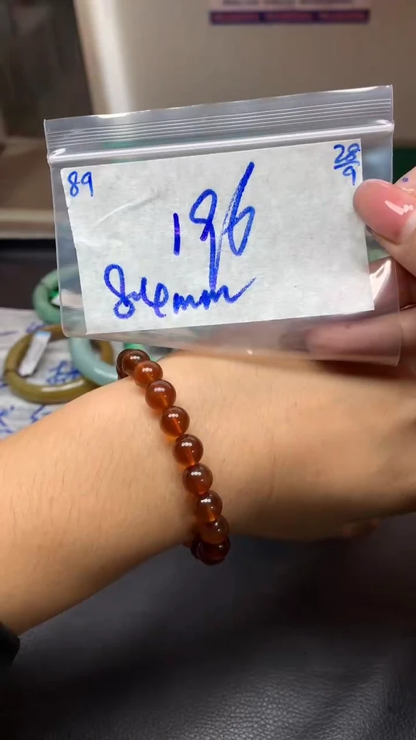 手串琥珀未镶嵌89毛货需精细抛光挂件多样性拍一发一