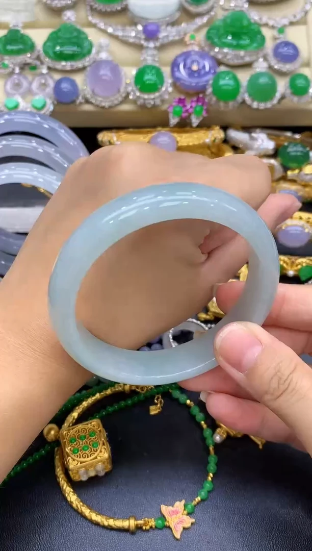 未镶嵌手镯翡翠214-中国好珍宝