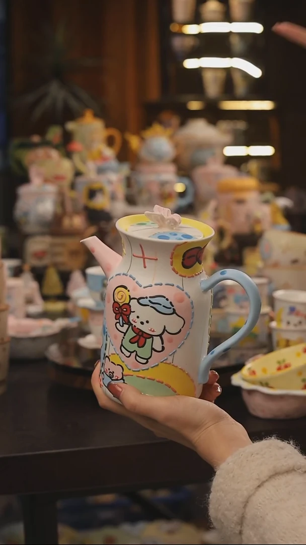 景德镇釉下彩绘设计师款式陶瓷