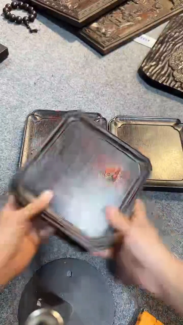 檀香紫檀（小叶紫檀）紫檀拆件雕刻板以直播间实物为准微瑕老物件