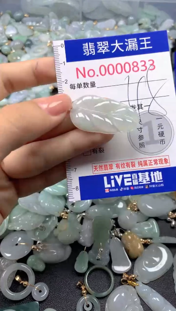 颈饰未镶嵌翡翠833