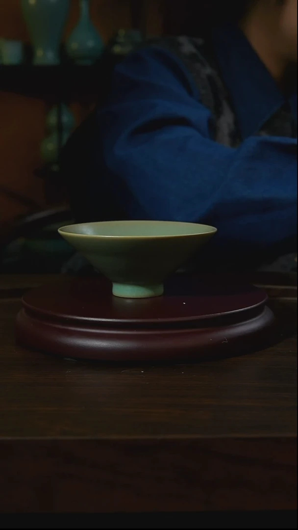 杯子瓷汝州原产地原矿仿古老釉q