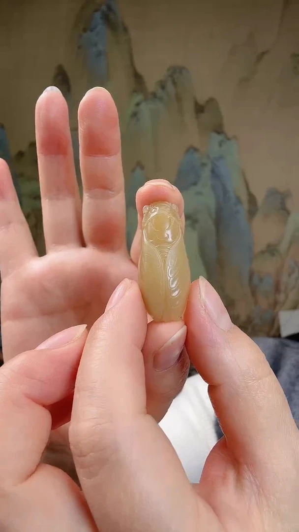 颈饰未镶嵌和田玉妞*.