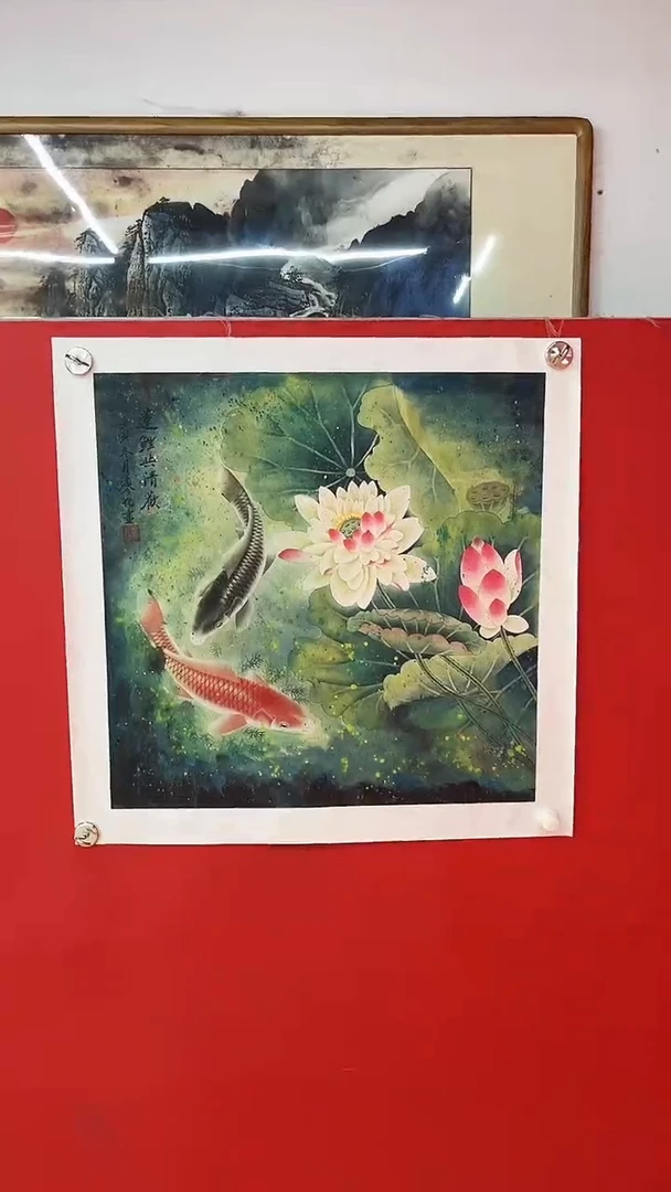 国画廖化老师国画作品
