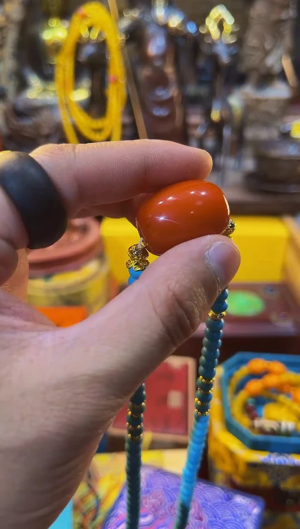未镶嵌颈饰蜜蜡专属链接便宜出了