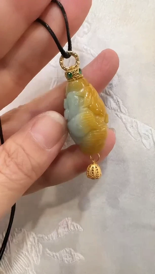 颈饰未镶嵌翡翠国风