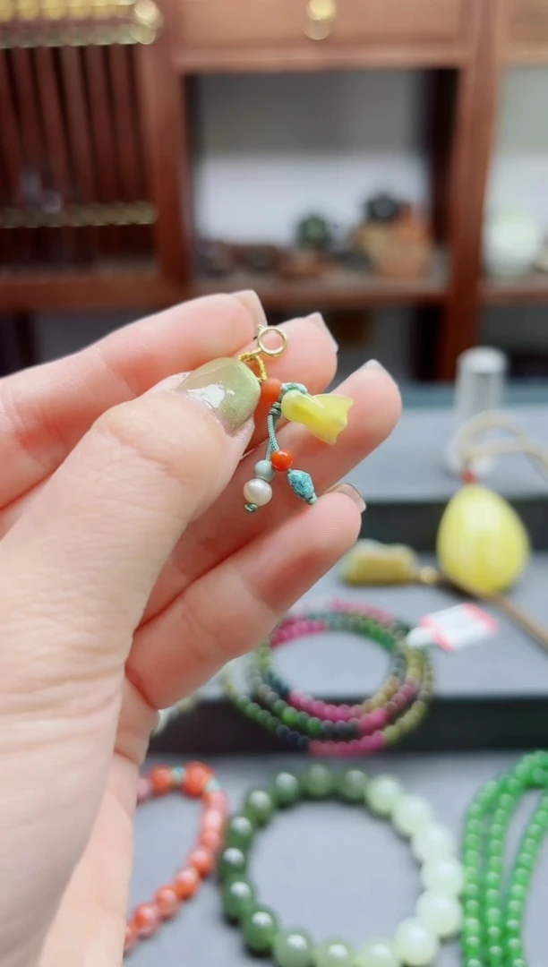 未镶嵌蜜蜡裸石蜜蜡多宝挂件YX多样性发其一