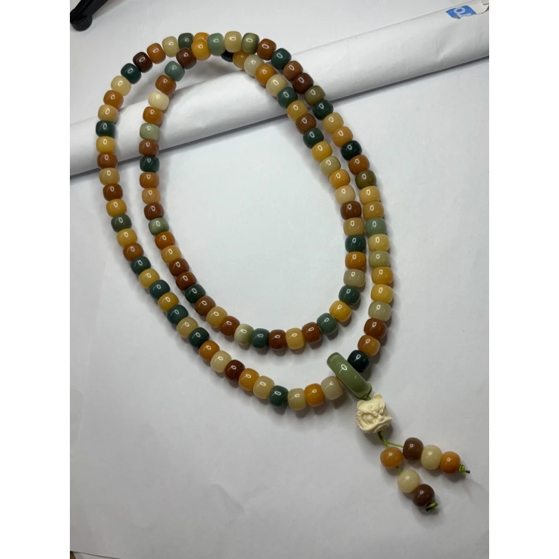 A107 菩提长链带跑环醒狮10mm