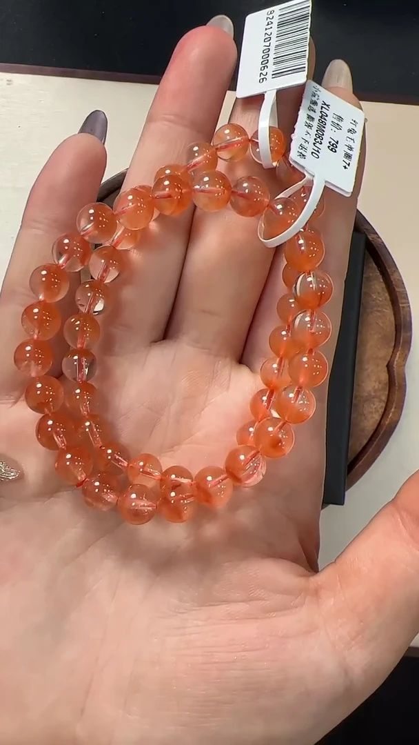 【闪购商品】水晶手链未镶嵌XL048约7mm多样性发一件