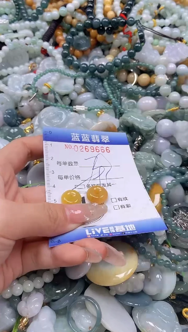 翡翠未镶嵌颈饰闪购0269666多样性发其一