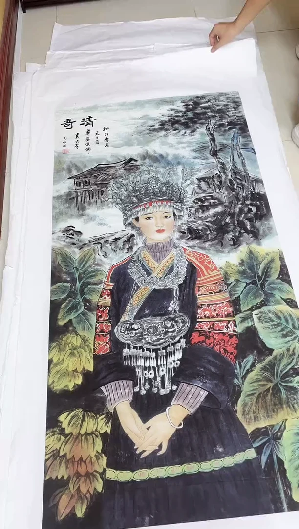 国画九霄甄选国画作品zhb034