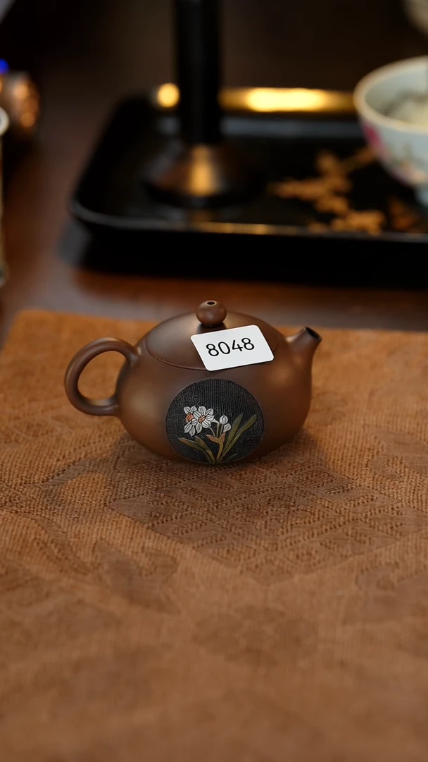 【闪购商品】雲梦茶器紫陶小壶8048