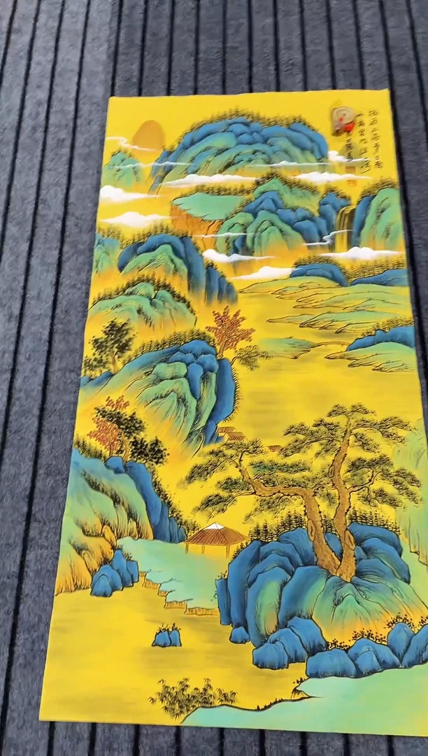 国画精品四尺山水