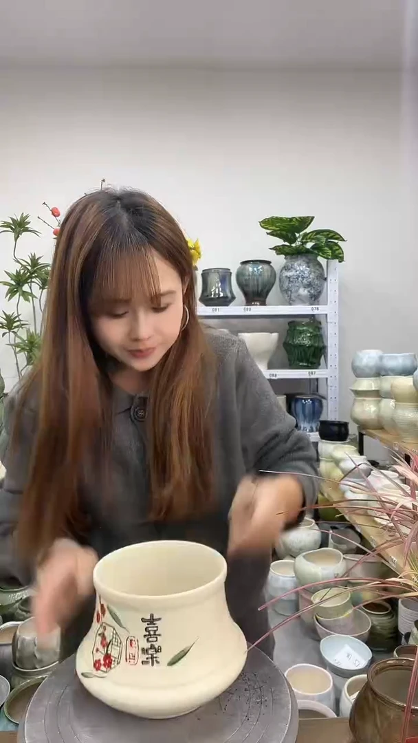 11.22陶瓷花盆直播链接高.     14 口15