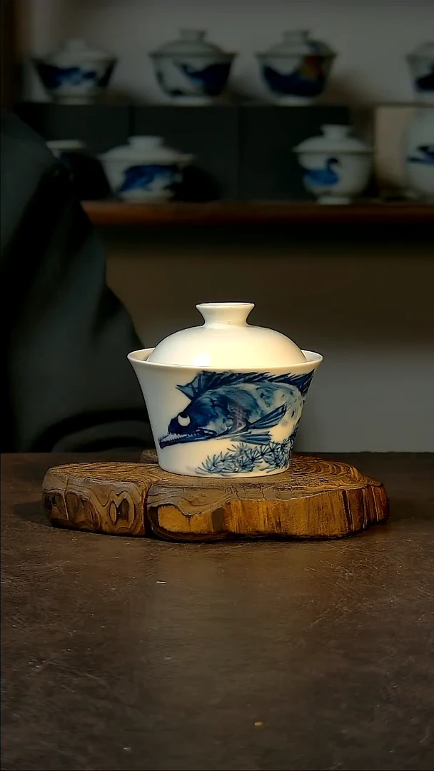 闲一堂陶瓷手绘作品
