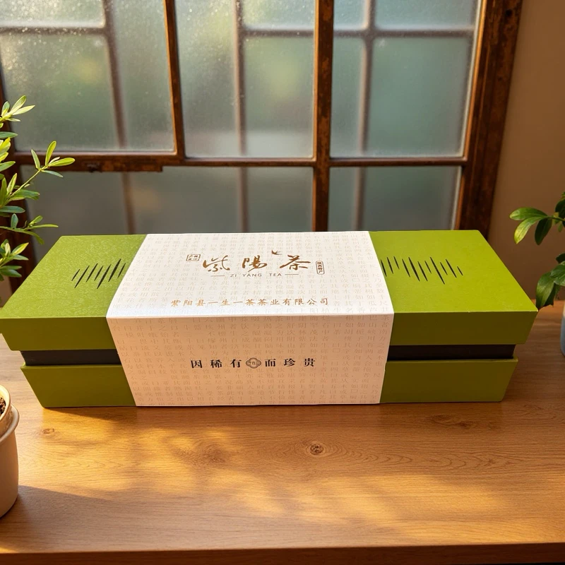 【一生一茶】高山云雾生态紫阳毛尖条盒装