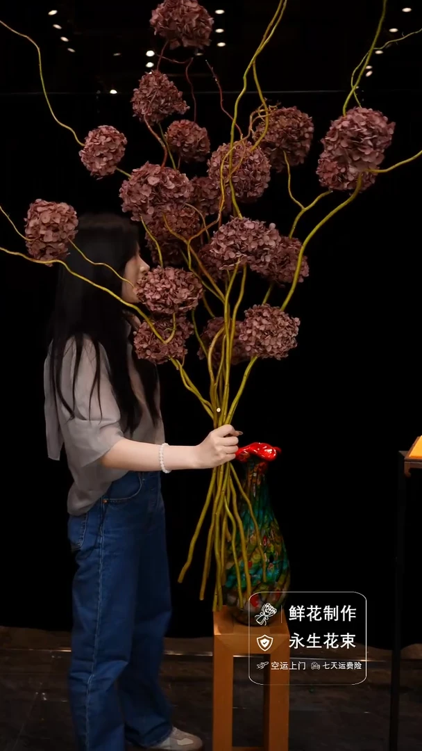 琉璃手工艺品手工花器花束空运包邮送货上门-以图片为准