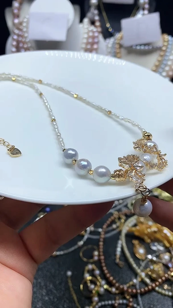 【闪购商品】淡水珍珠颈饰未镶嵌多人