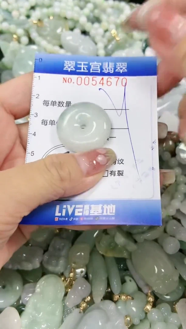 【闪购商品】翡翠颈饰未镶嵌闪购0054670