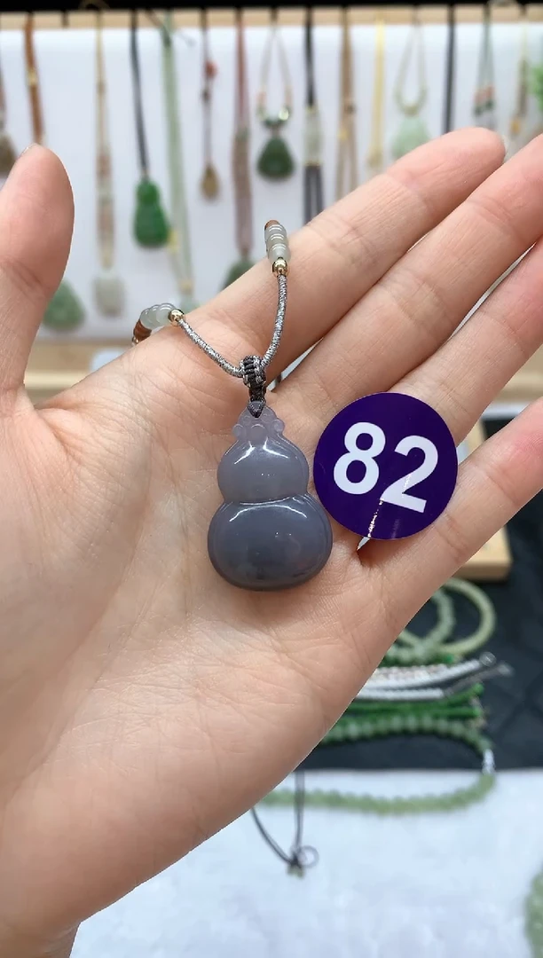 颈饰未镶嵌和田玉小***仙吊坠4