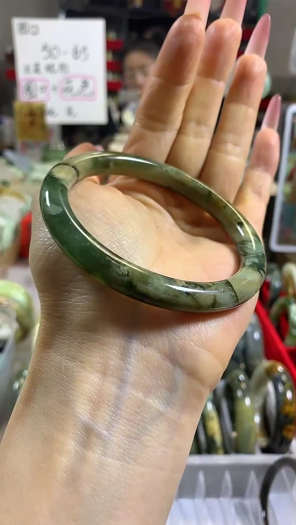 未镶嵌岫玉手镯20  59+ 包容