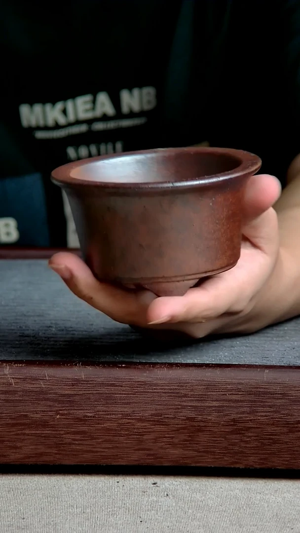 紫砂花盆8.5*4.5内径紫砂花盆