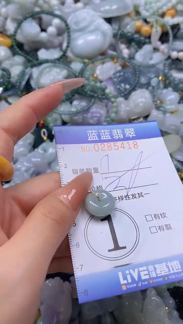 翡翠未镶嵌颈饰闪购0285418多样性发其一