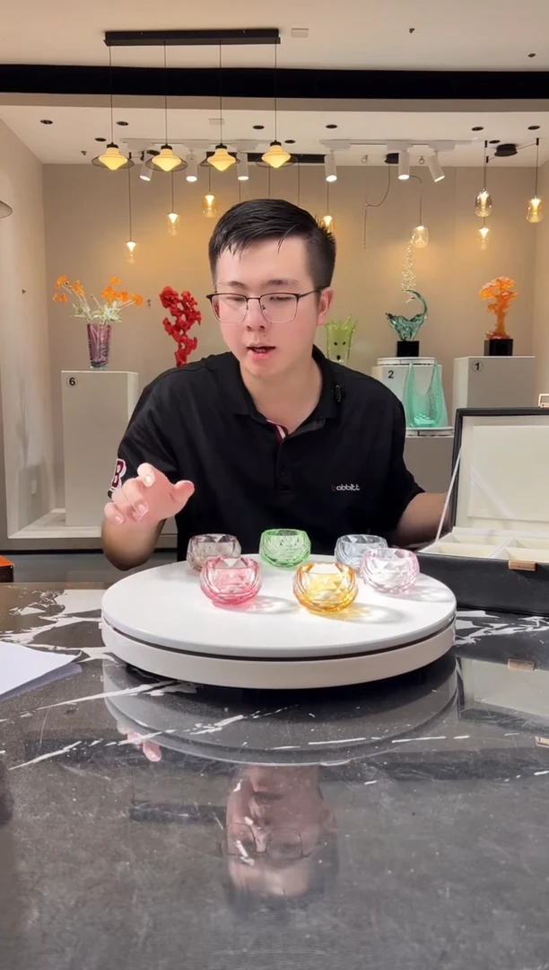 摆件巴比特美学 马卡龙茶杯一组