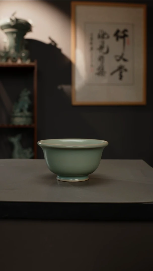 【闪购商品】杯原产地仿古釉压手杯