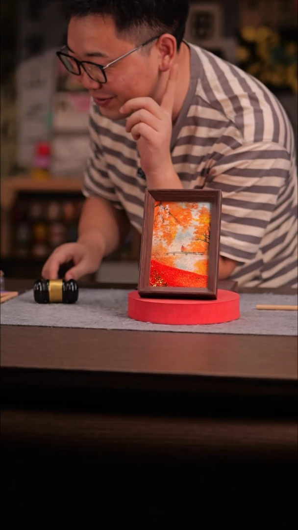 国画叶*琳190-6寸 流沙 手写-春早