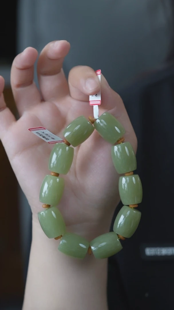 手链未镶嵌和田玉手串